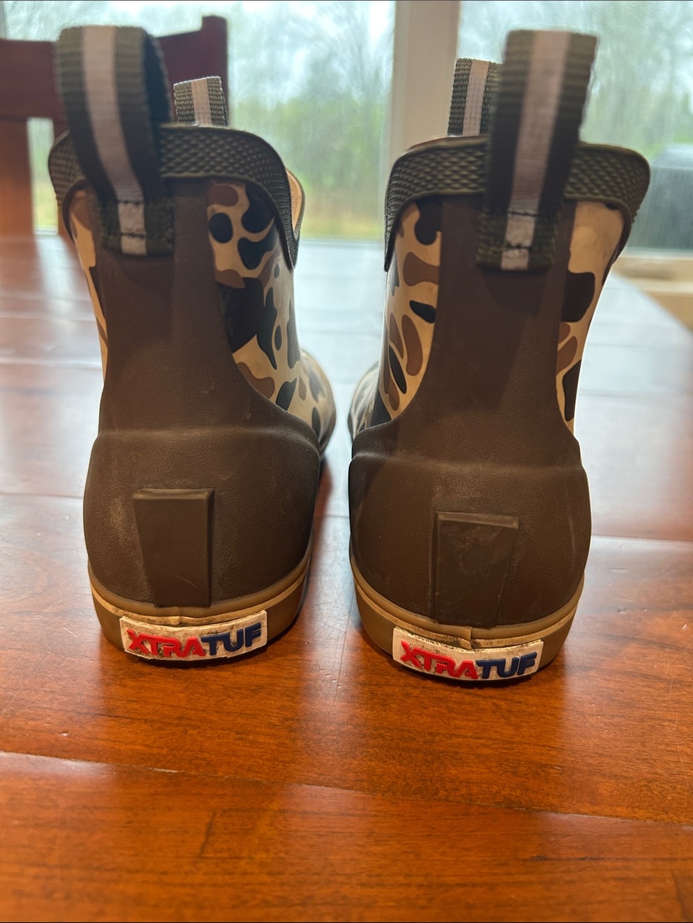 XTRATUF Kids' Camo Rain & Snow Boots in Tan and Brown - Picture 3 of 5